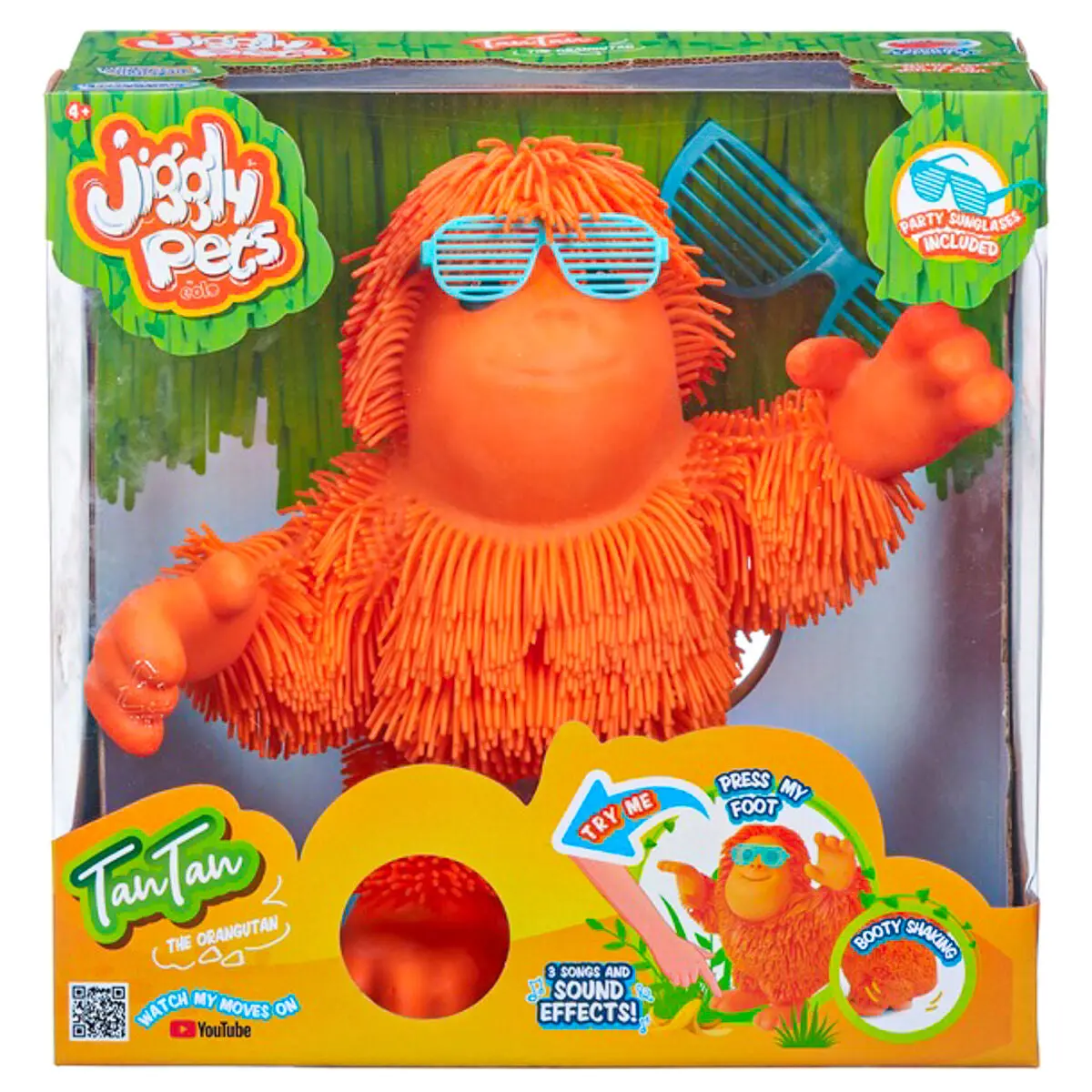 Character Jiggly Pets Tan Tan The Orangutan 1