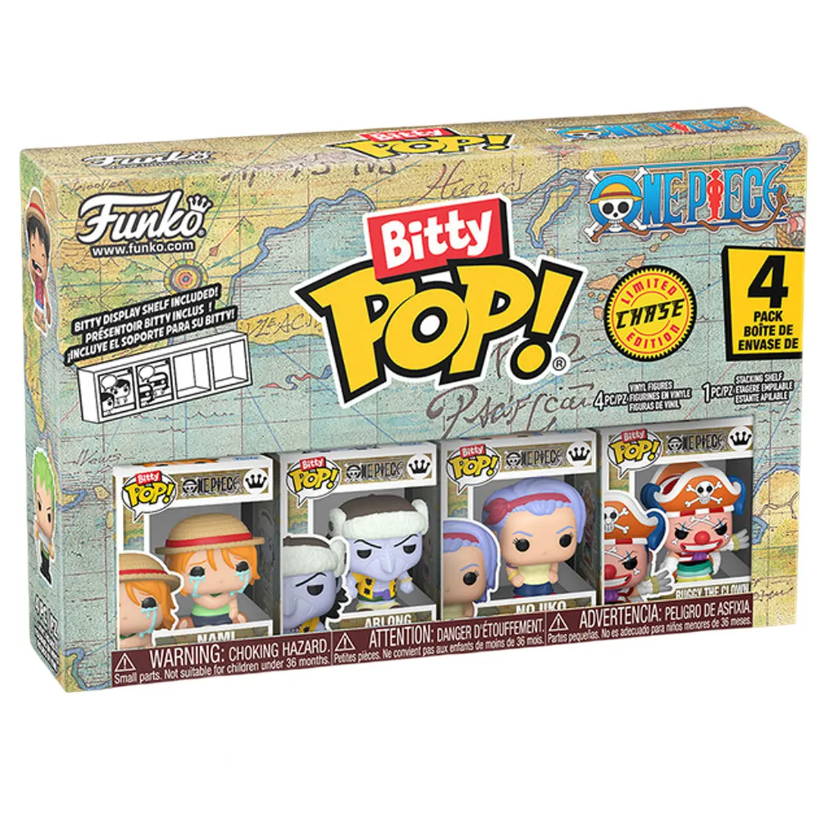 Funko Bitty Pop! One Piece Mini Figures Series 2 (4 Pack) 1
