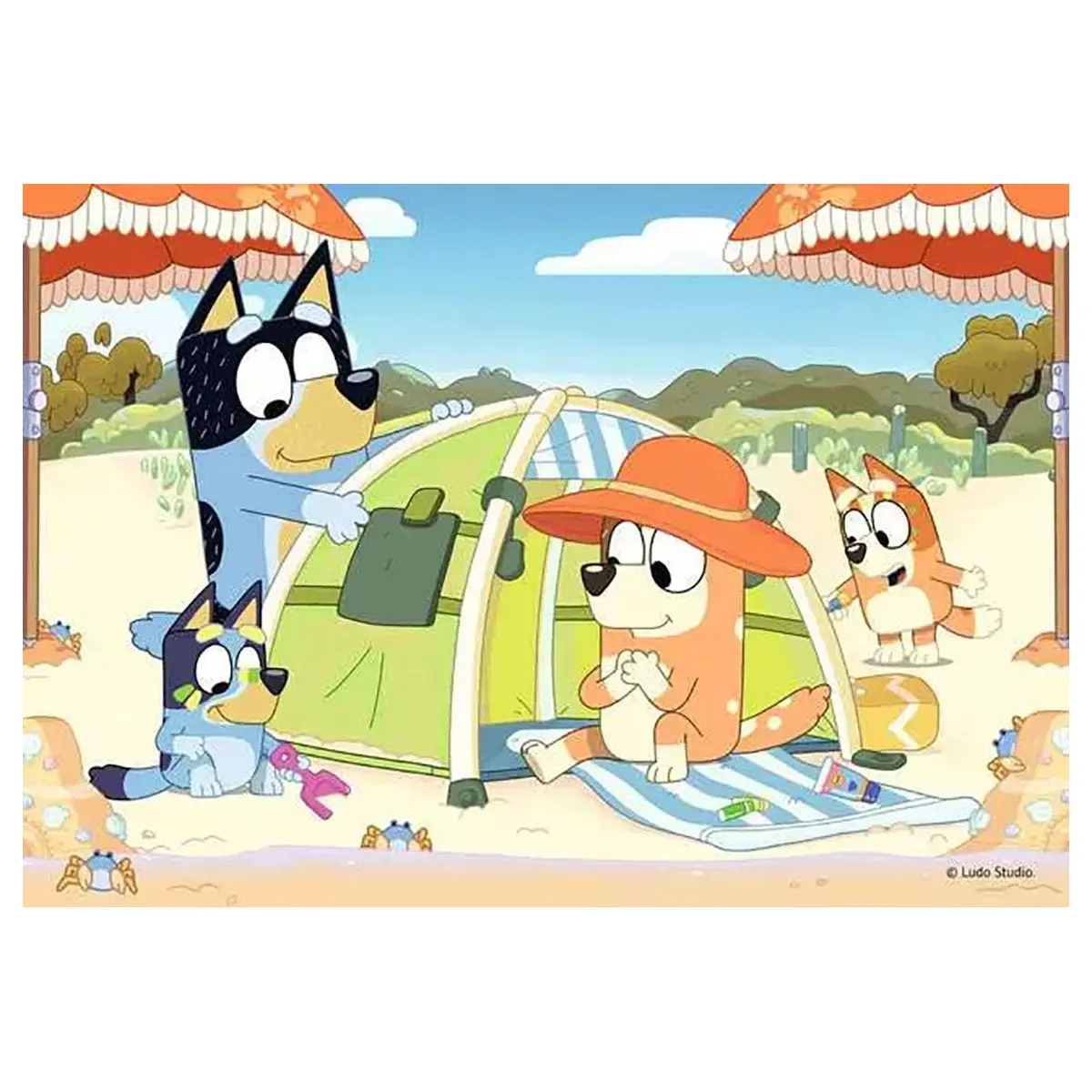 Ravensburger Bluey Beach Day 35 Piece Jigsaw Puzzle 2