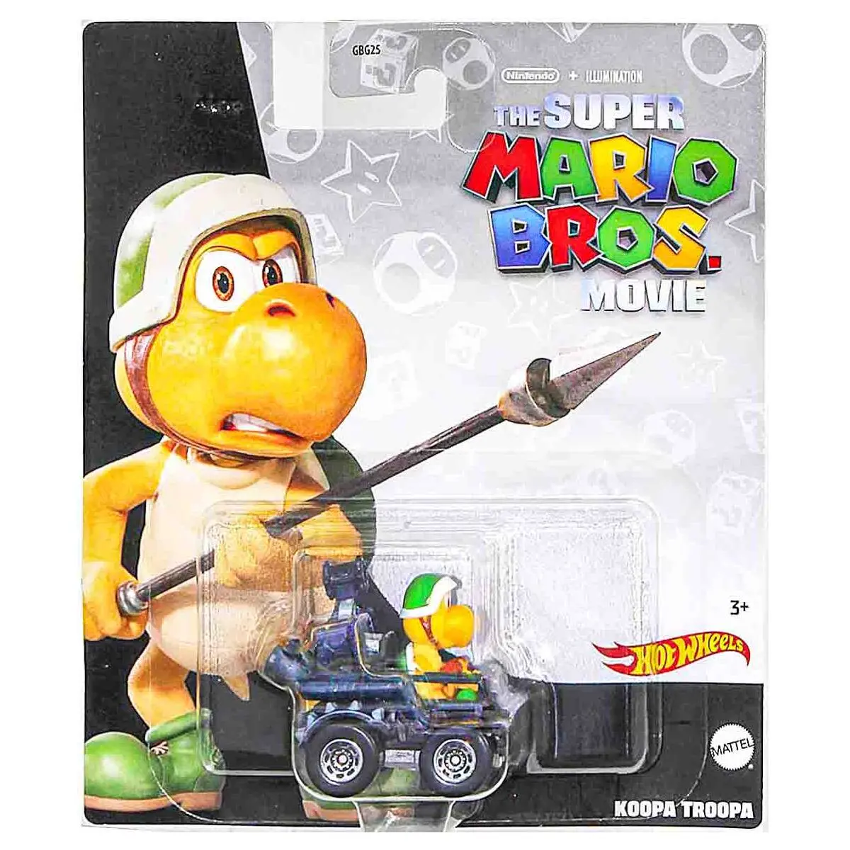 Hot Wheels The Super Mario Bros. Movie: Koopa Troopa Vehicle 1