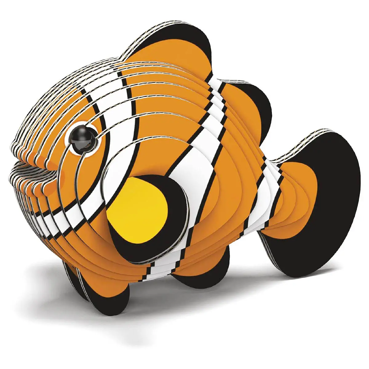 Eugy Clownfish 3D Cardboard Model Kit 1