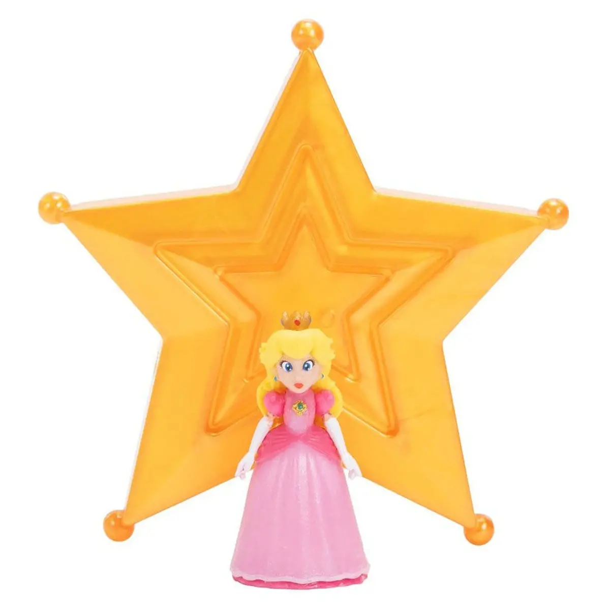 The Super Mario Galaxy Movie: Princess Peach Mini Figure With Star Launcher 2
