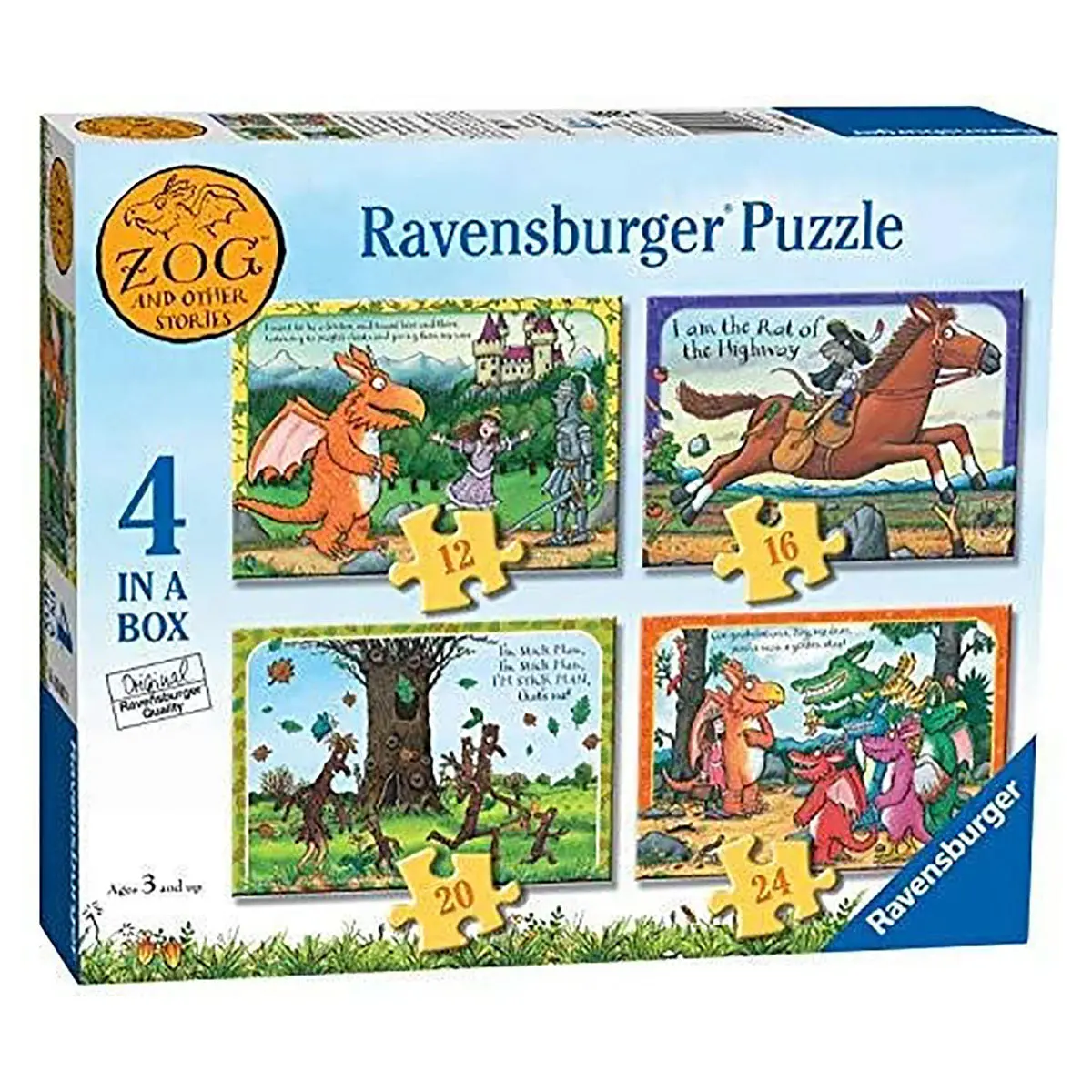 Ravensburger Zog & Other Stories 4 In Box Jigsaw Puzzles 1