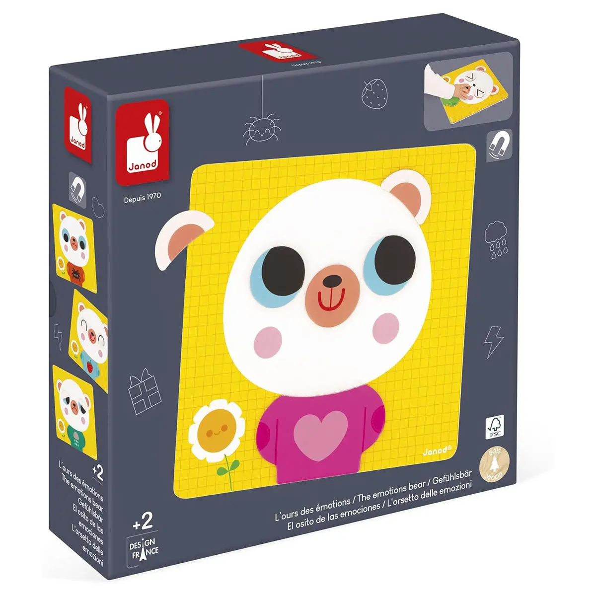 Janod The Emotions Bear Game 1