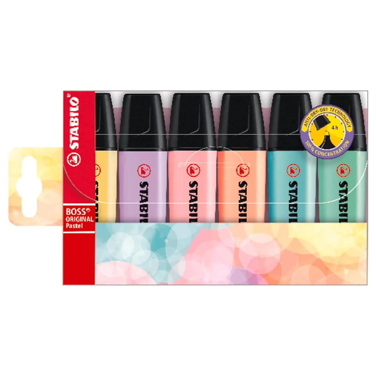 Stabilo Boss Original Pastel Highlighters (6 Pack) 1