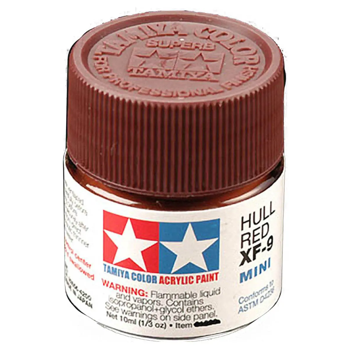 Tamiya Color Acrylic Paint Mini Xf-9 Hull Red 1