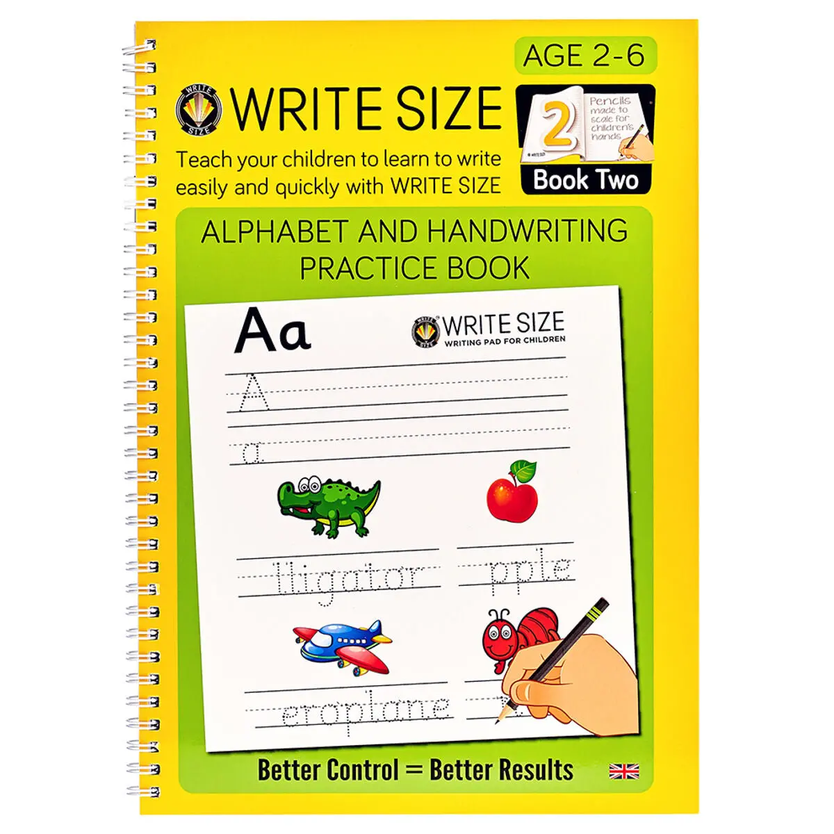 Write Size Alphabet And Handwriting Practice Pad Book 2 1