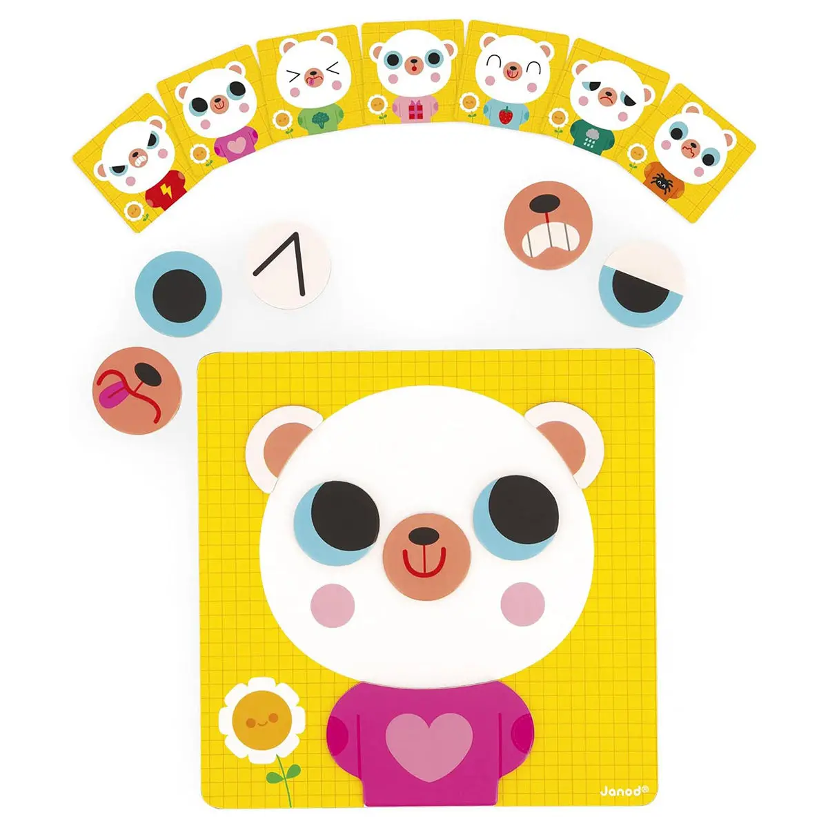 Janod The Emotions Bear Game 2
