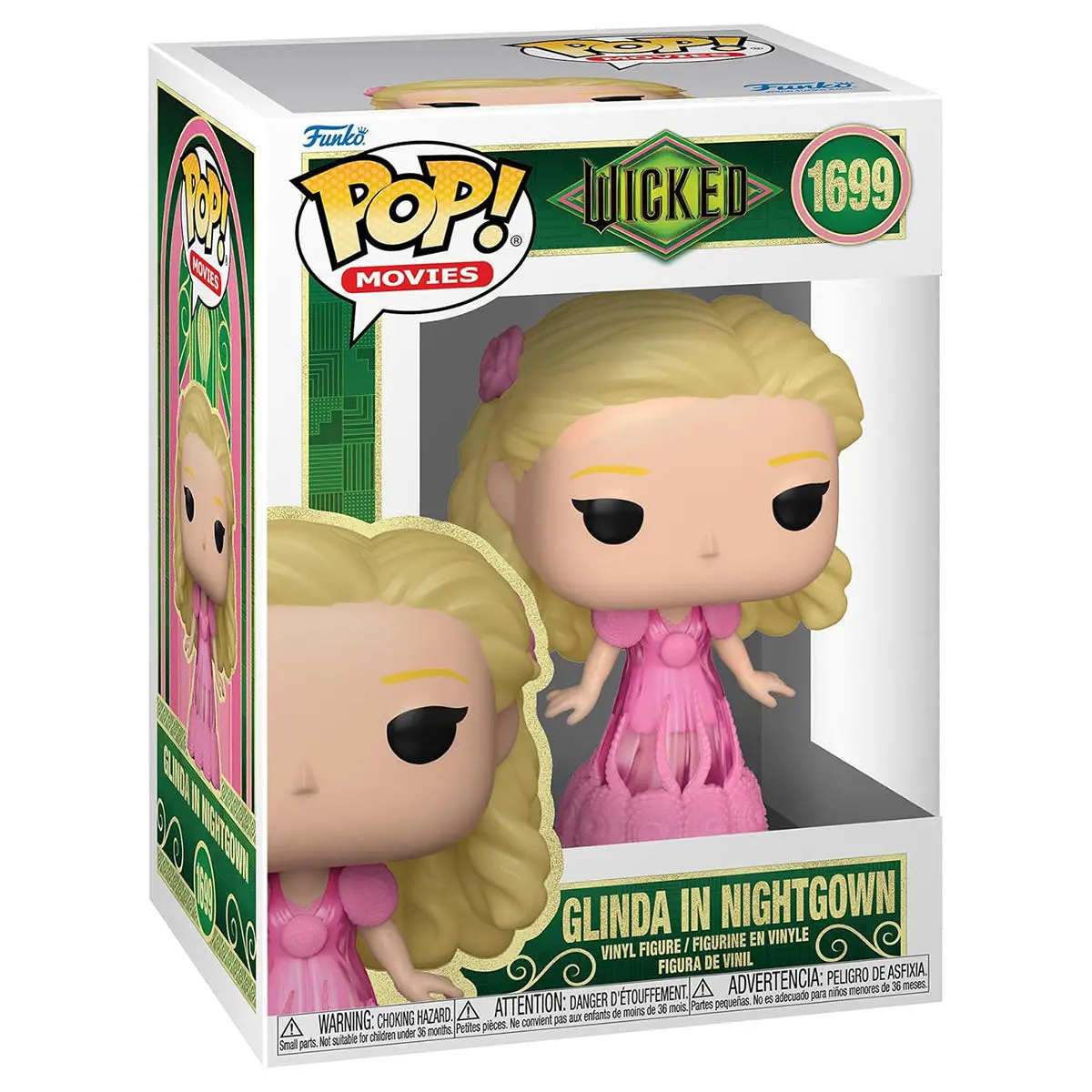 Funko Pop! Movies: Wicked: Glinda In Nightgown Vinyl Figure #1699 1