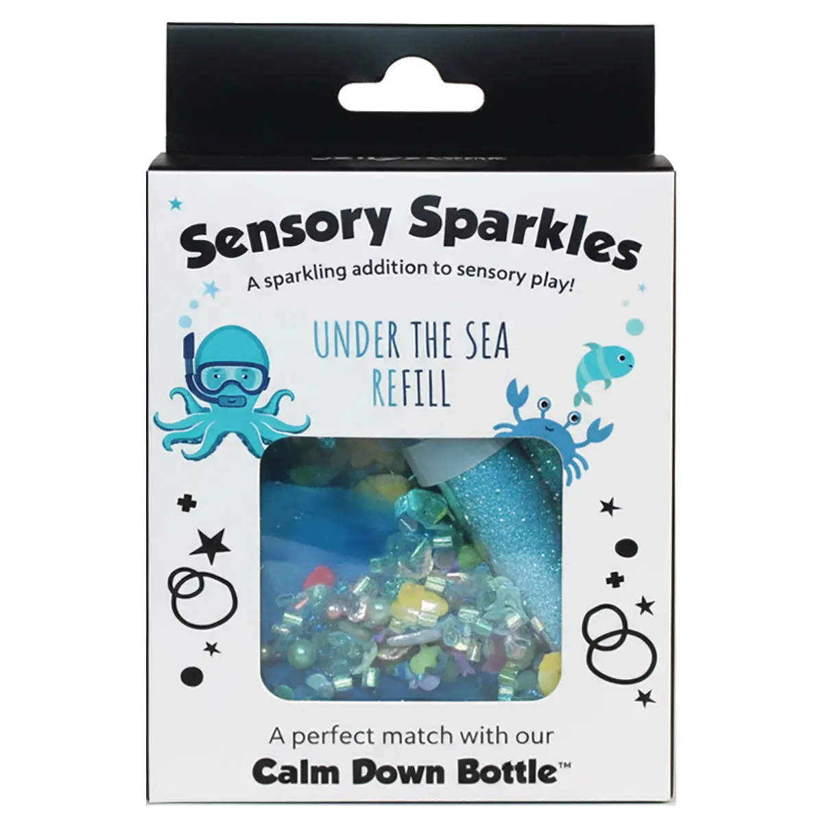 Calm Down Bottle Under The Sea Refill Sensory Toy 1