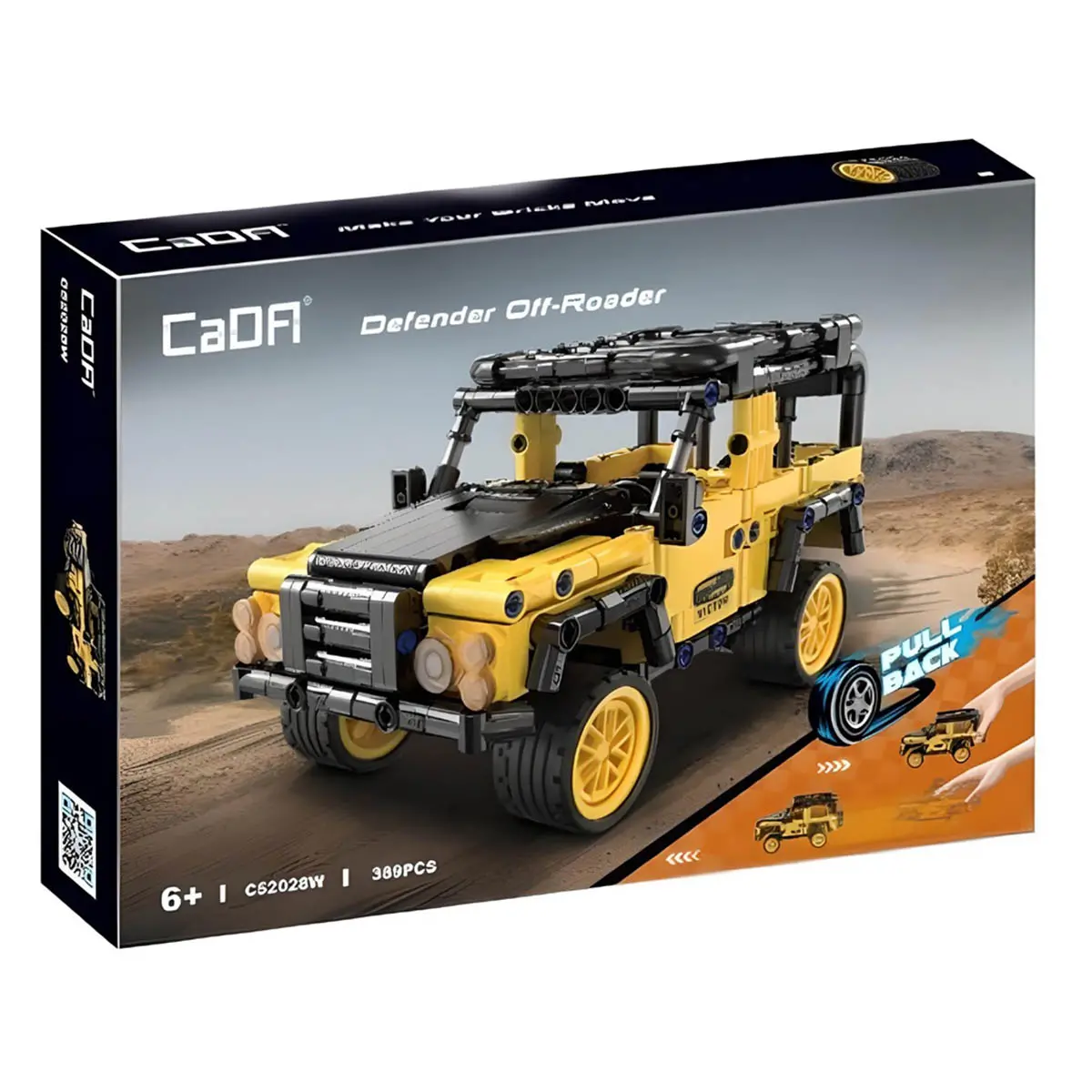 Cada Defender Off-Roader Building Block Set (389 Piece) 1