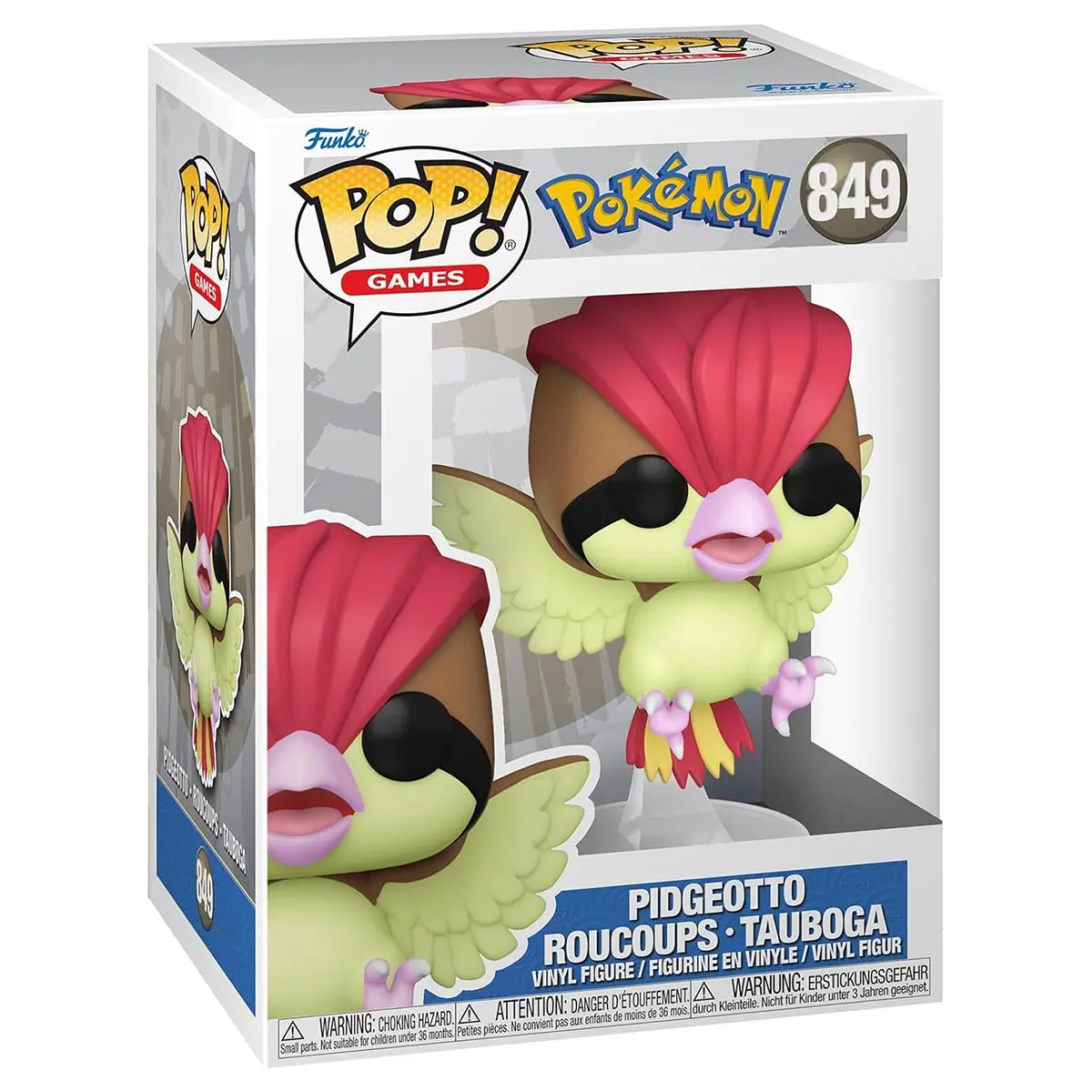 Funko Pop! Games: Pokémon: Pidgeotto Vinyl Figure #849 1