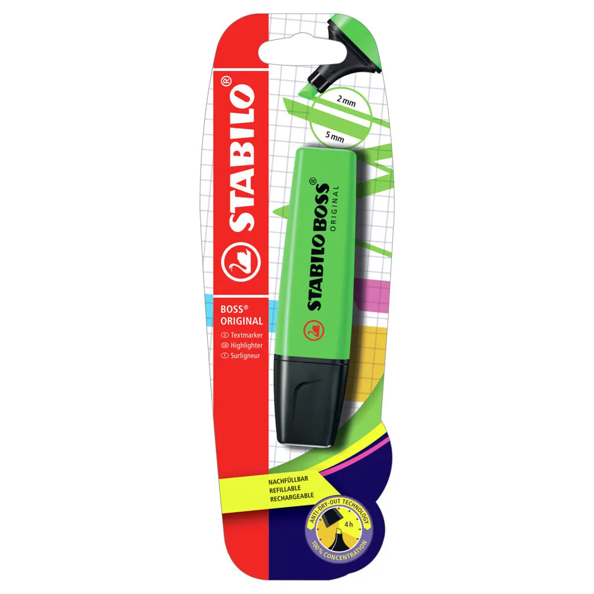 Stabilo Boss Original Green Highlighter 1