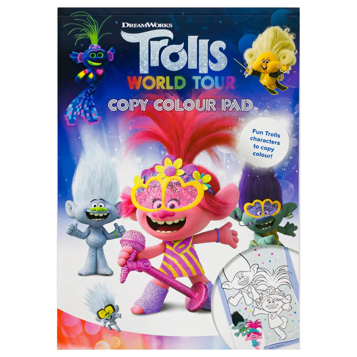 Trolls World Tour Copy Colour Pad 1