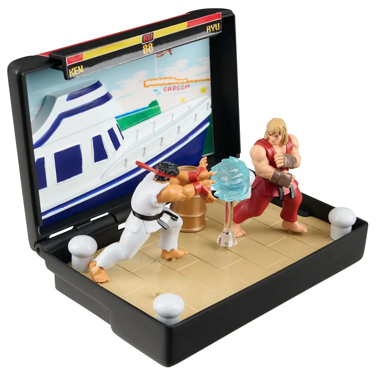 Sega Mega Drive Console Heroes: Street Fighter: Ken Stage Diorama 2