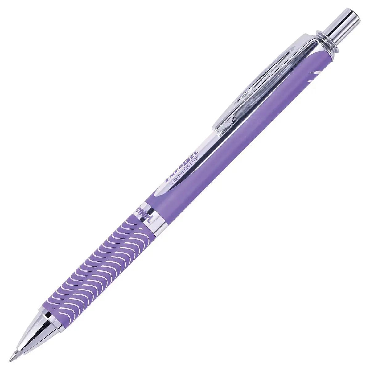 Pentel Energel Sterling Bl407 Violet Rollerball Pen 1
