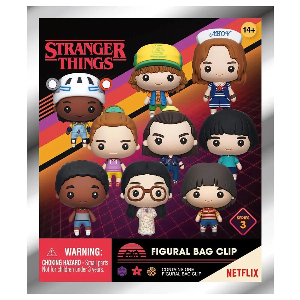 Stranger Things Series 3 Figural Bag Clip (Styles Vary) 1