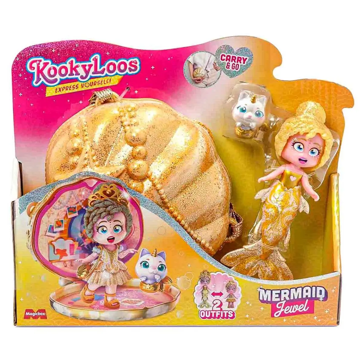 Kookyloos Express Yourself Mermaid Jewel Doll 1