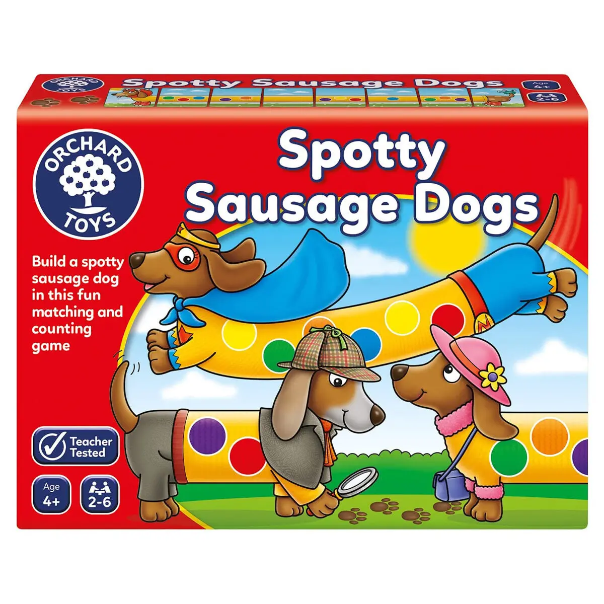Orchard Toys Spotty Sausage Dogs Game 1