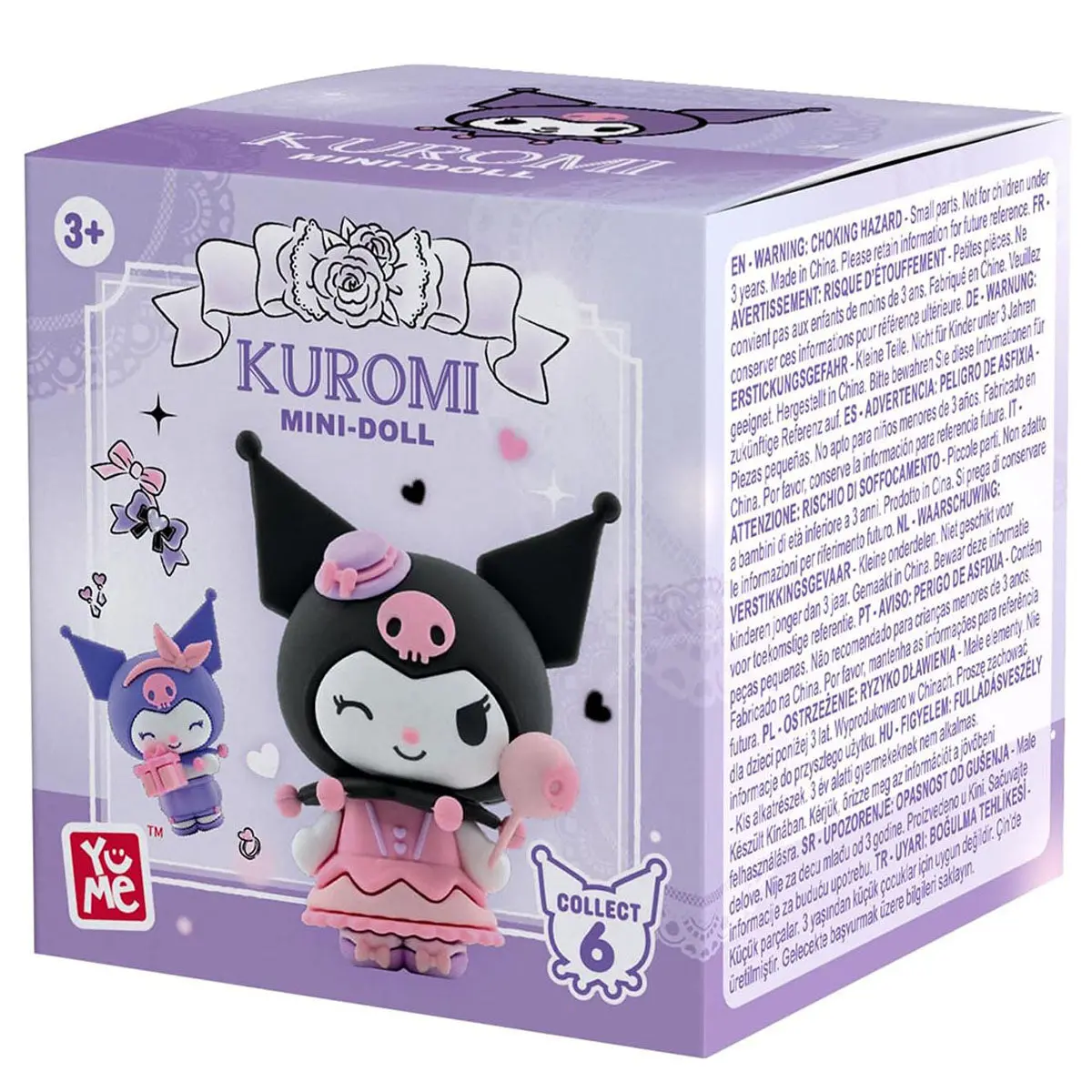 Hello Kitty And Friends Kuromi Birthday Party Mini-Doll (Styles Vary) 1