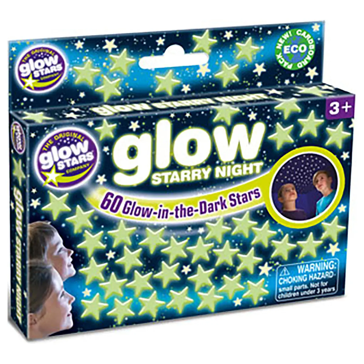 Glow Starry Night: 60 Glow In The Dark Stickers 1