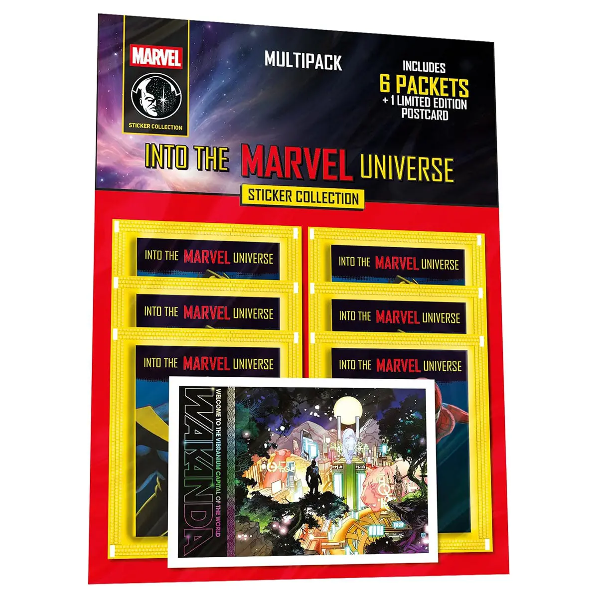 Panini Marvel Universe Comics Sticker Collection Multipack 1