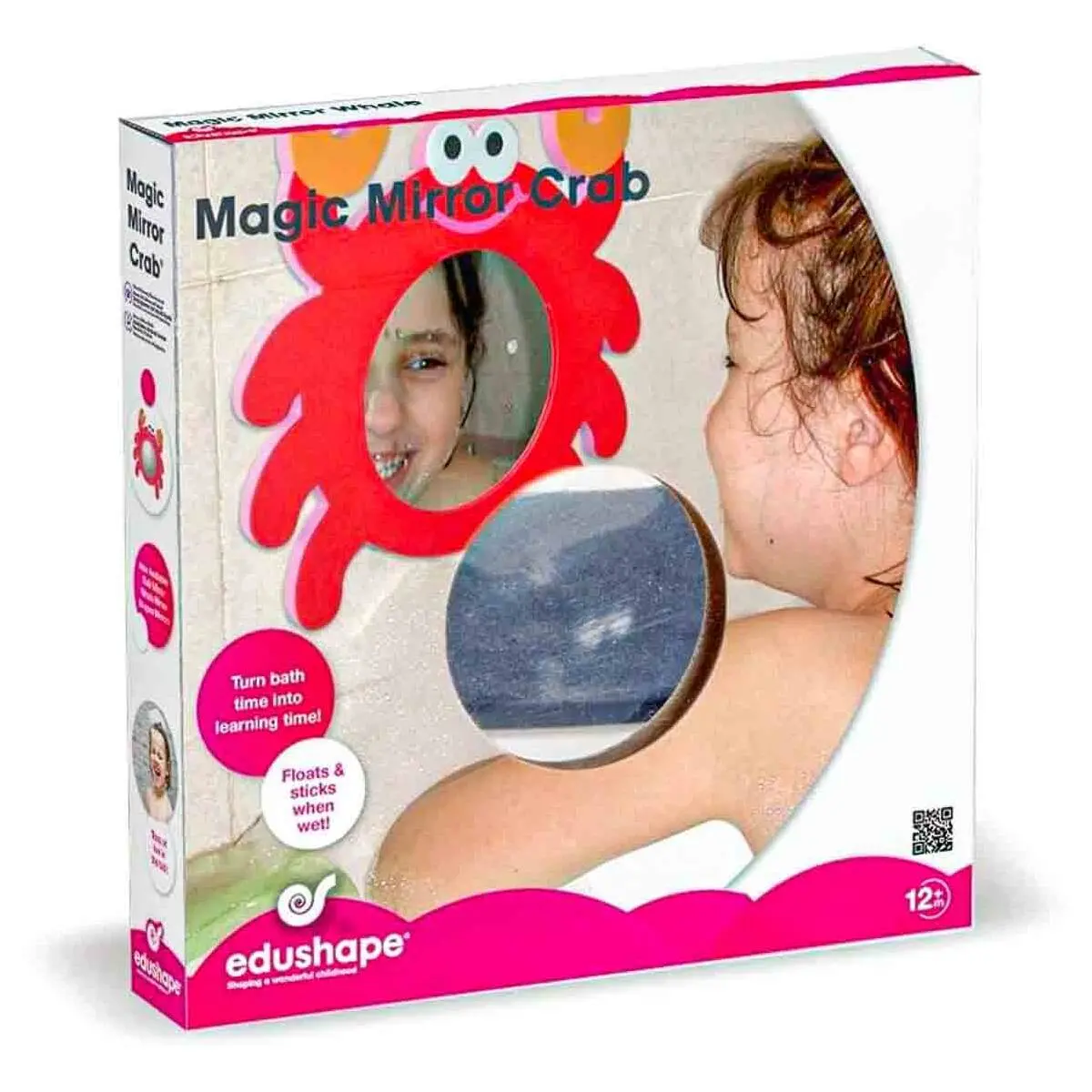 Edushape Magic Mirror Crab Bath Toy 1