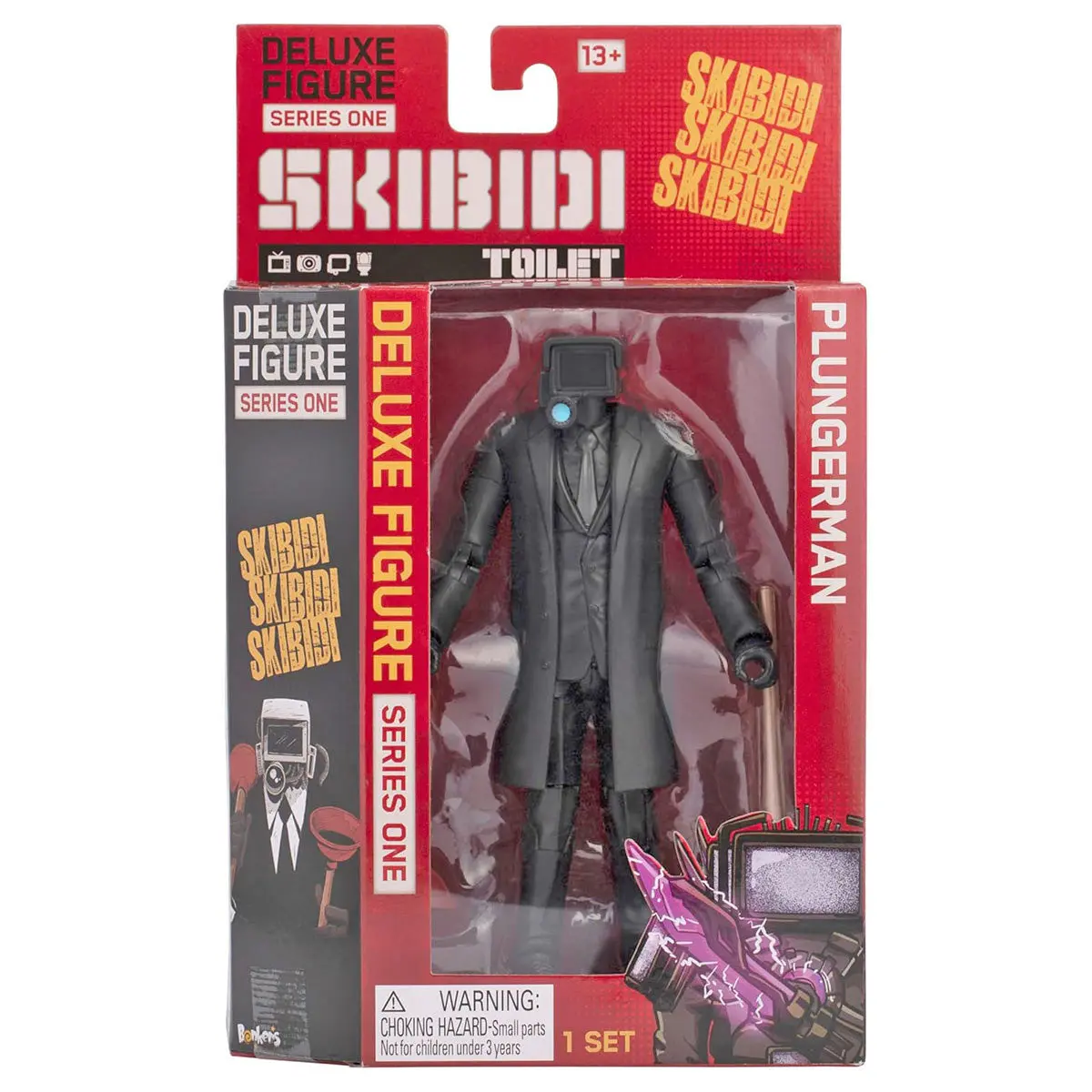 Skibidi Toilet Plungerman Deluxe Figure Series One 1