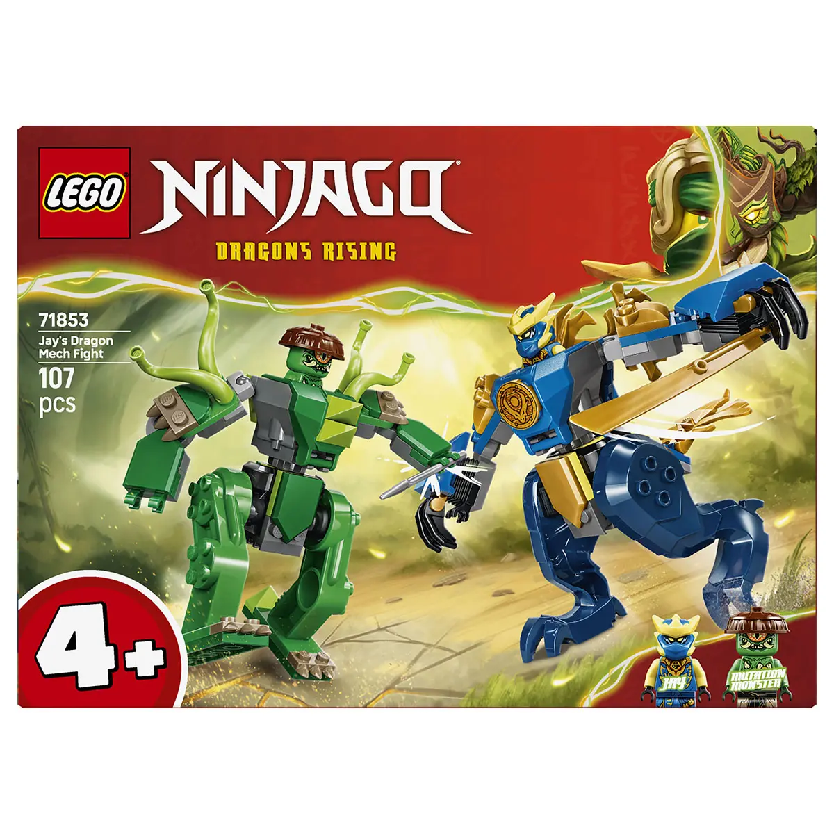 Lego Ninjago Jay's Dragon Mech Fight Building Set 1