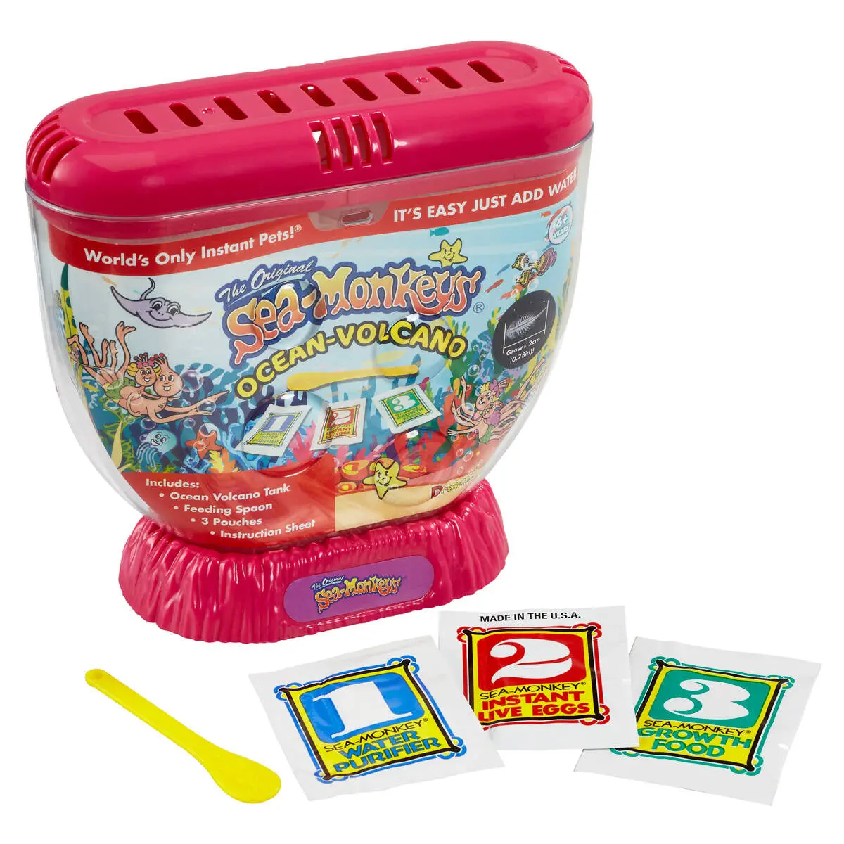 The Original Sea-Monkeys Volcano Zoo Instant Pets 2