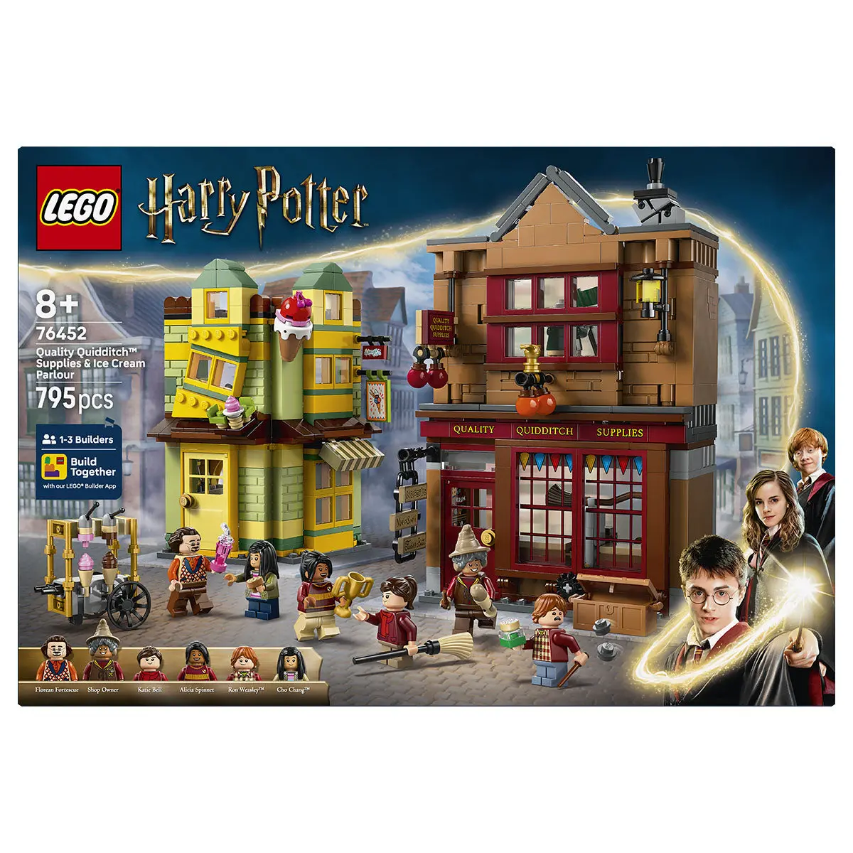 Lego Harry Potter Quality Quidditch Supplies & Ice Cream Parlour Building Set 1