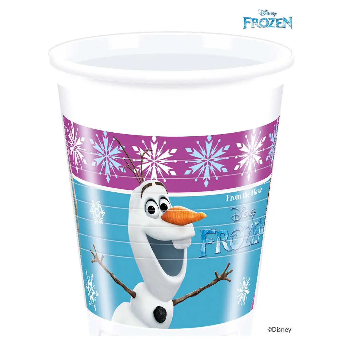 Disney Frozen Plastic Cups Pack Of 8 1