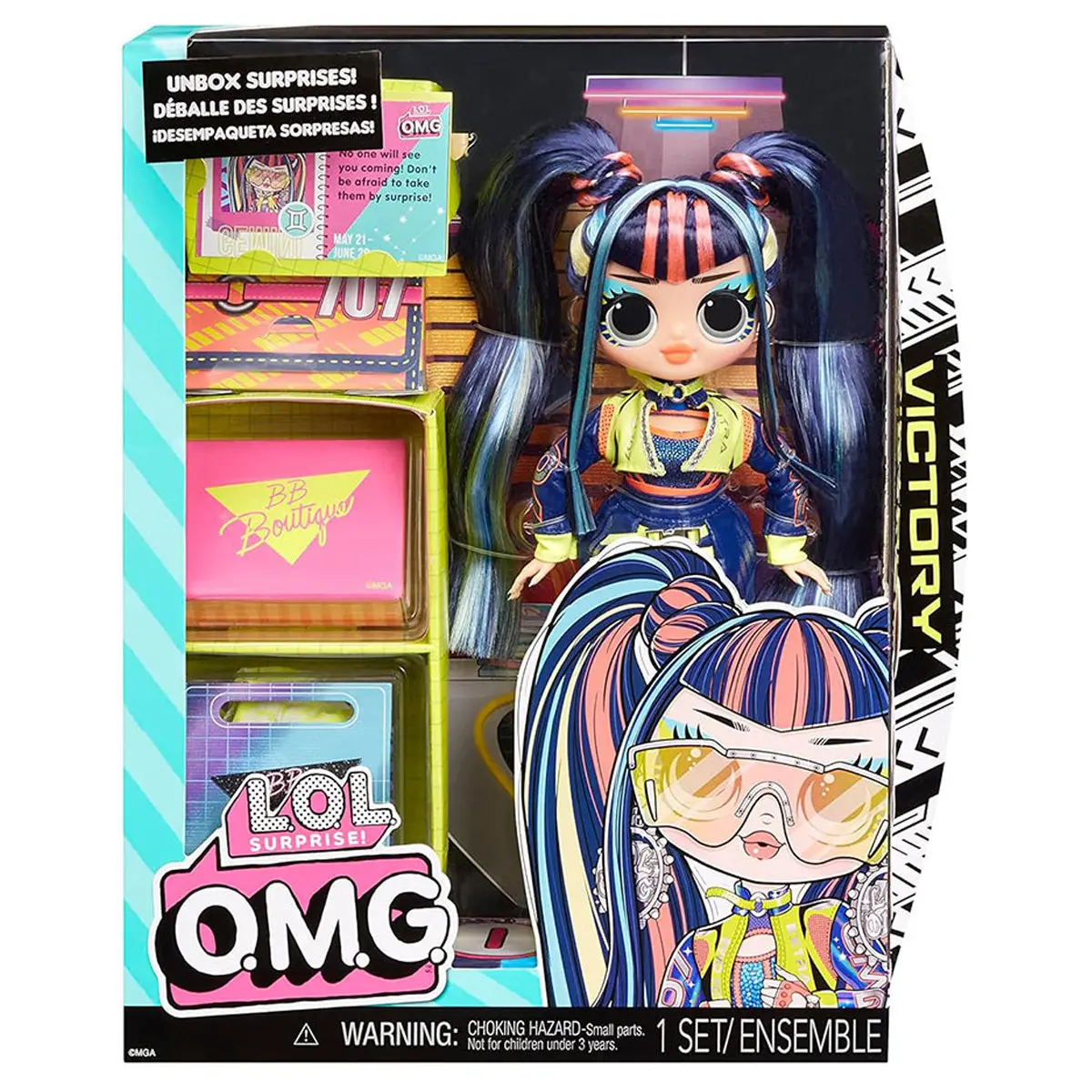 L.O.L. Surprise! Omg Victory Doll Set 1