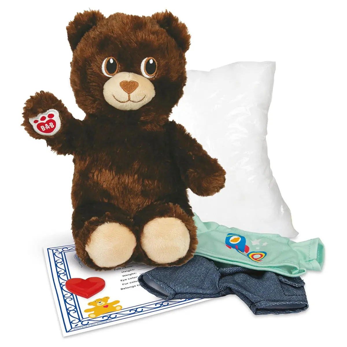 Toy Build-A-Bear Workshop Furtastic Bear And Outfit Pack Syle 1 2