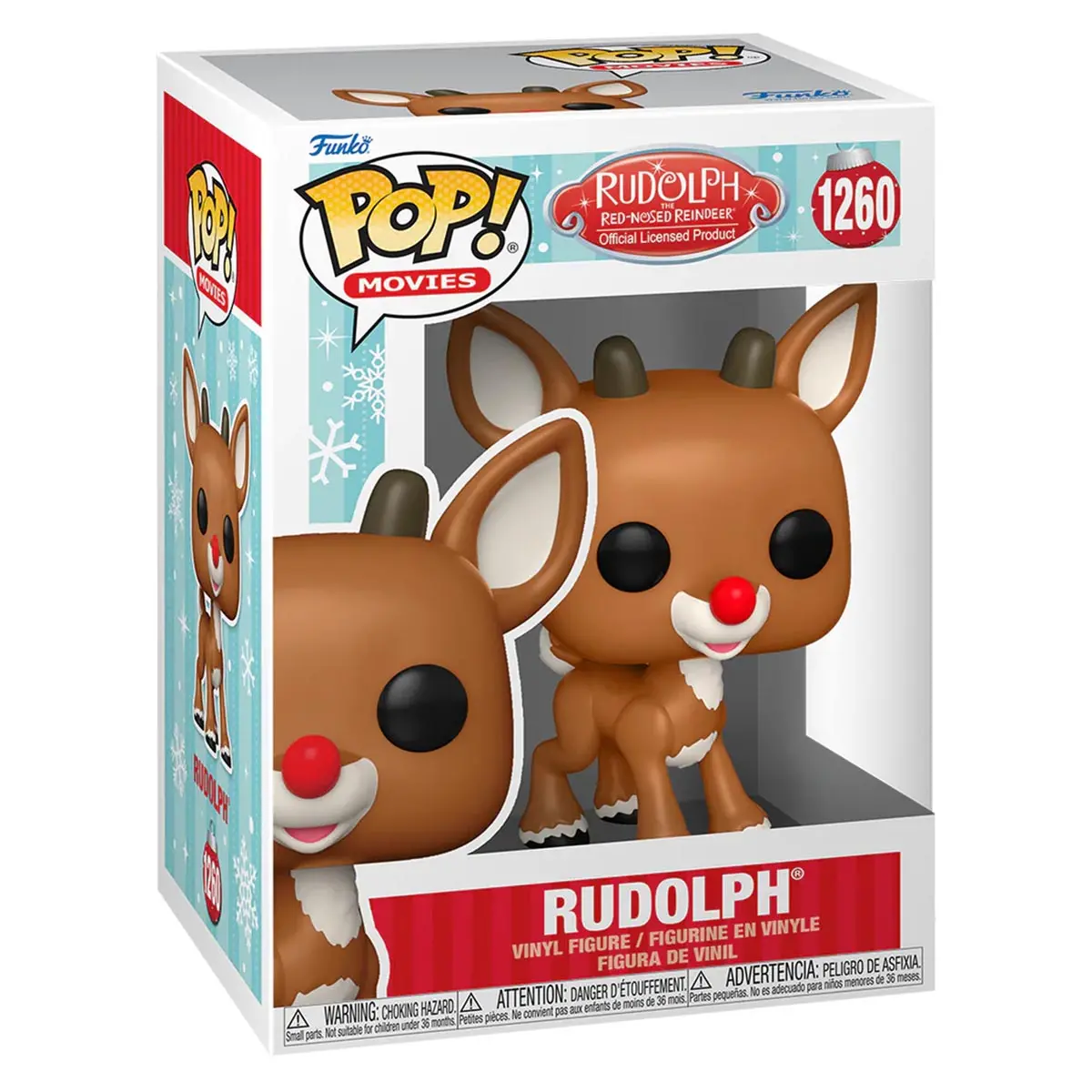 Funko Pop! Movies: Rudolph The Red-Nosed Reindeer: Rudolph Vinyl Figure #1260 1