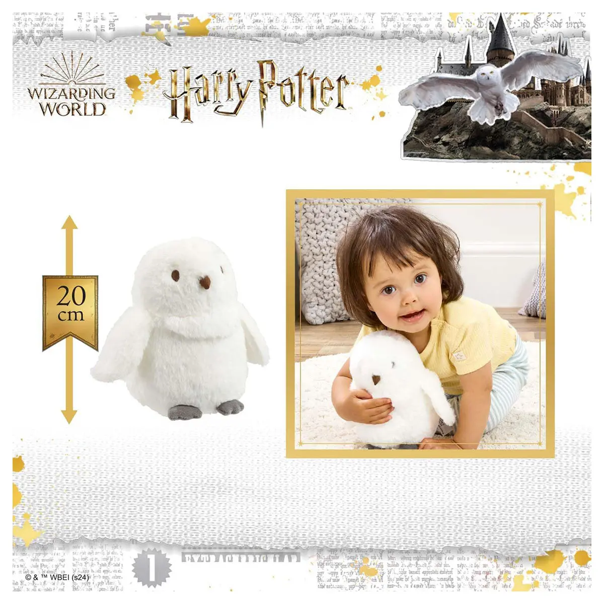 Harry Potter: My First Stars Of Hogwarts Hedwig Soft Toy 1