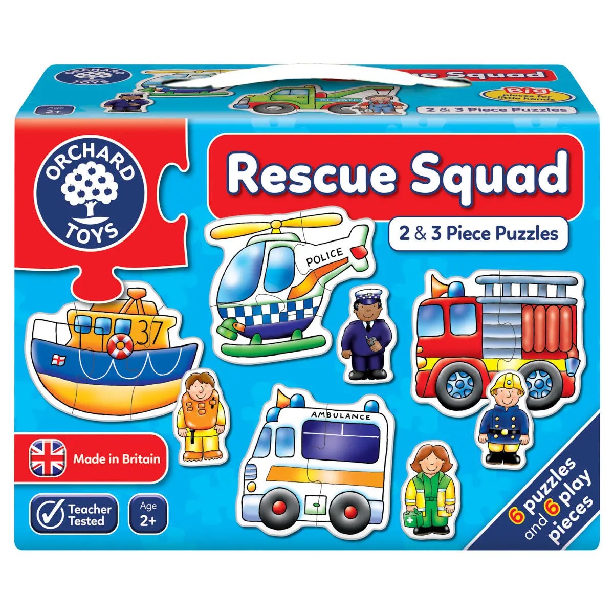 Orchard Toys Rescue Squad 6 Puzzles 1