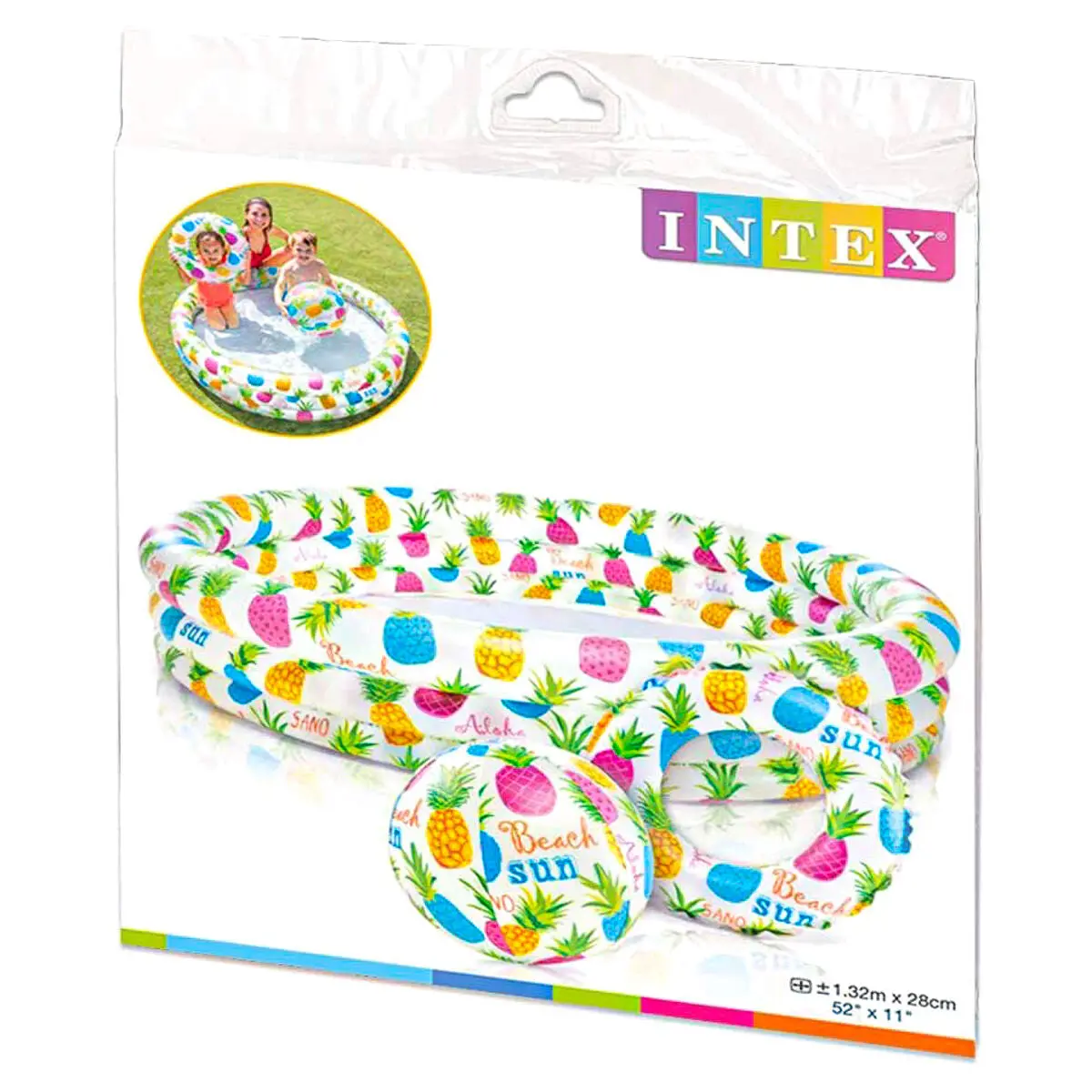 Intex Inflatable Pineapple Splash Pool 1