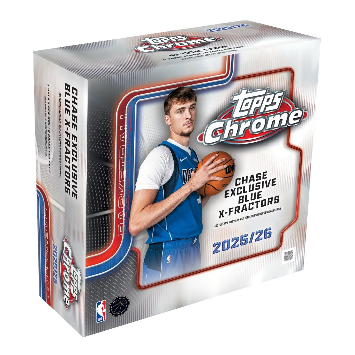 Topps Chrome Nba 2025/26 Mega Box 1