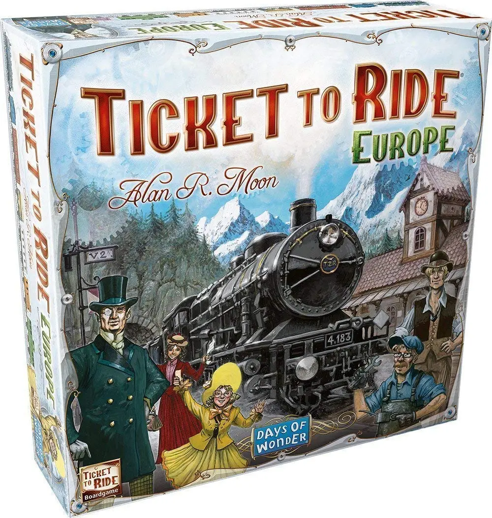 Ticket To Ride: Europe Board Game 1