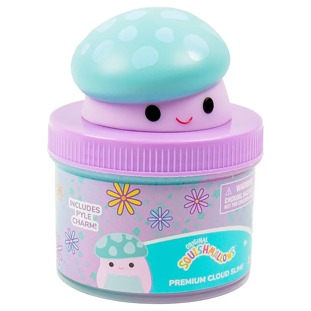 Squishmallows Premium Cloud Slime Pyle The Mushroom 1