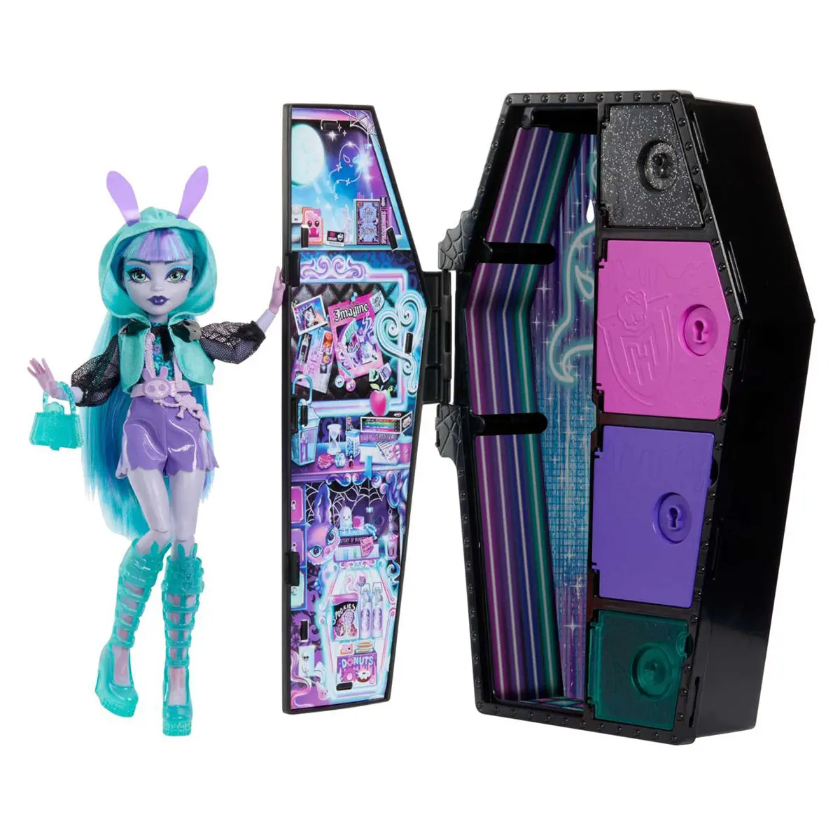 Monster High Skulltimate Secrets: Neon Frights Twyla Doll Set 1