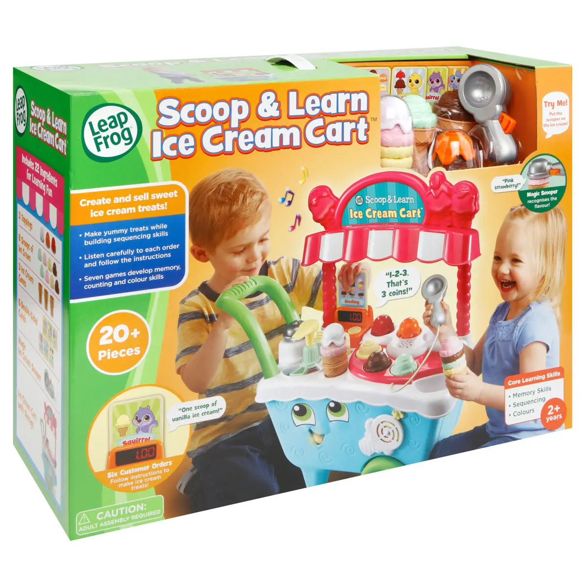 Leapfrog Scoop & Learn Ice Cream Cart 1
