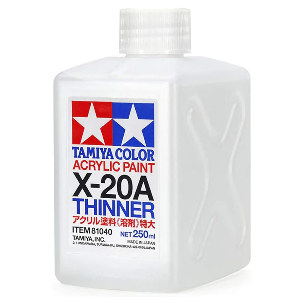 Tamiya Color Acrylic Paint X-20A Thinner 250Ml 1
