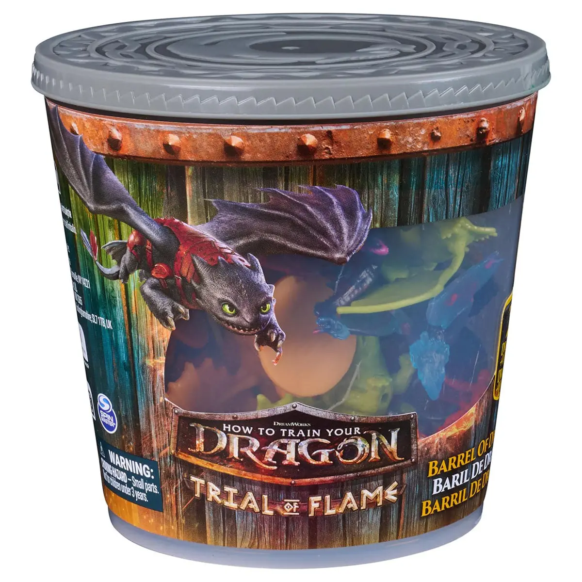 How To Train Your Dragon Trial Of Flame: Barrel Of Dragons Figures (25 Pack) 1