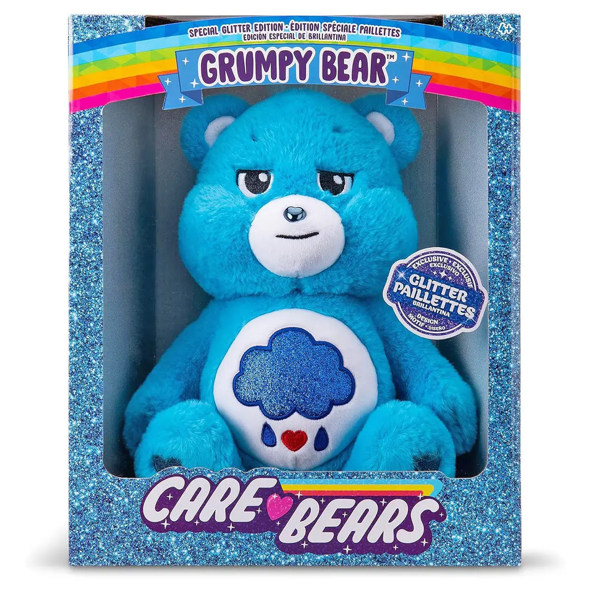 Care Bears Grumpy Bear Special Glitter Edition 35Cm Plush (Uk Exclusive) 1