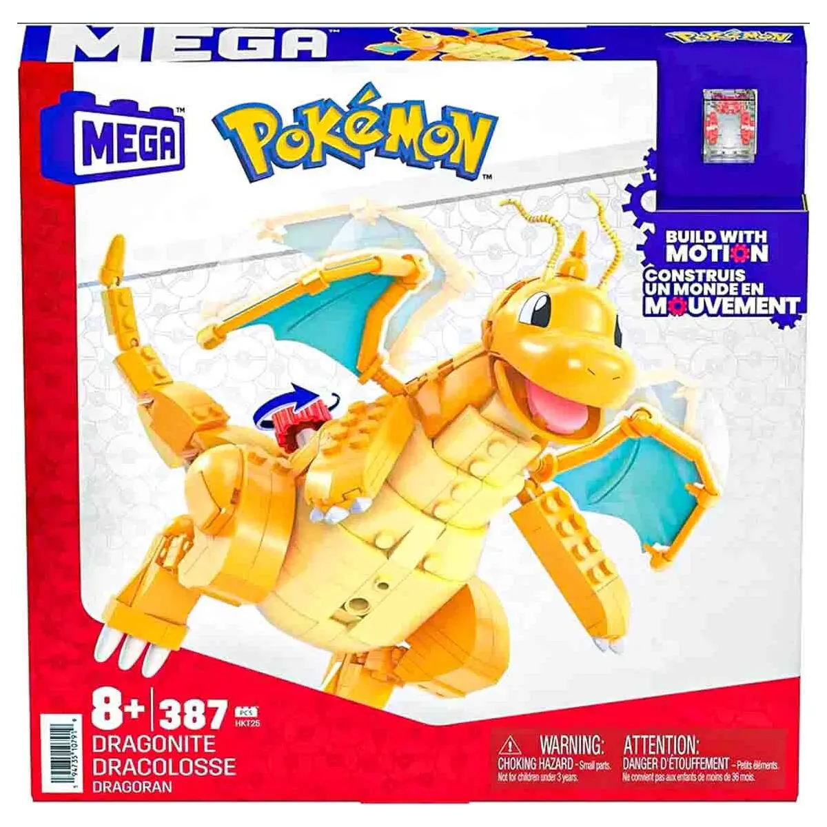 Mega Bloks Pokémon Dragonite Building Set 1