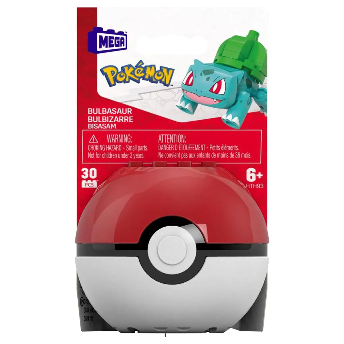 Mega Pokémon Pikachu And Poké Ball Building Set 1