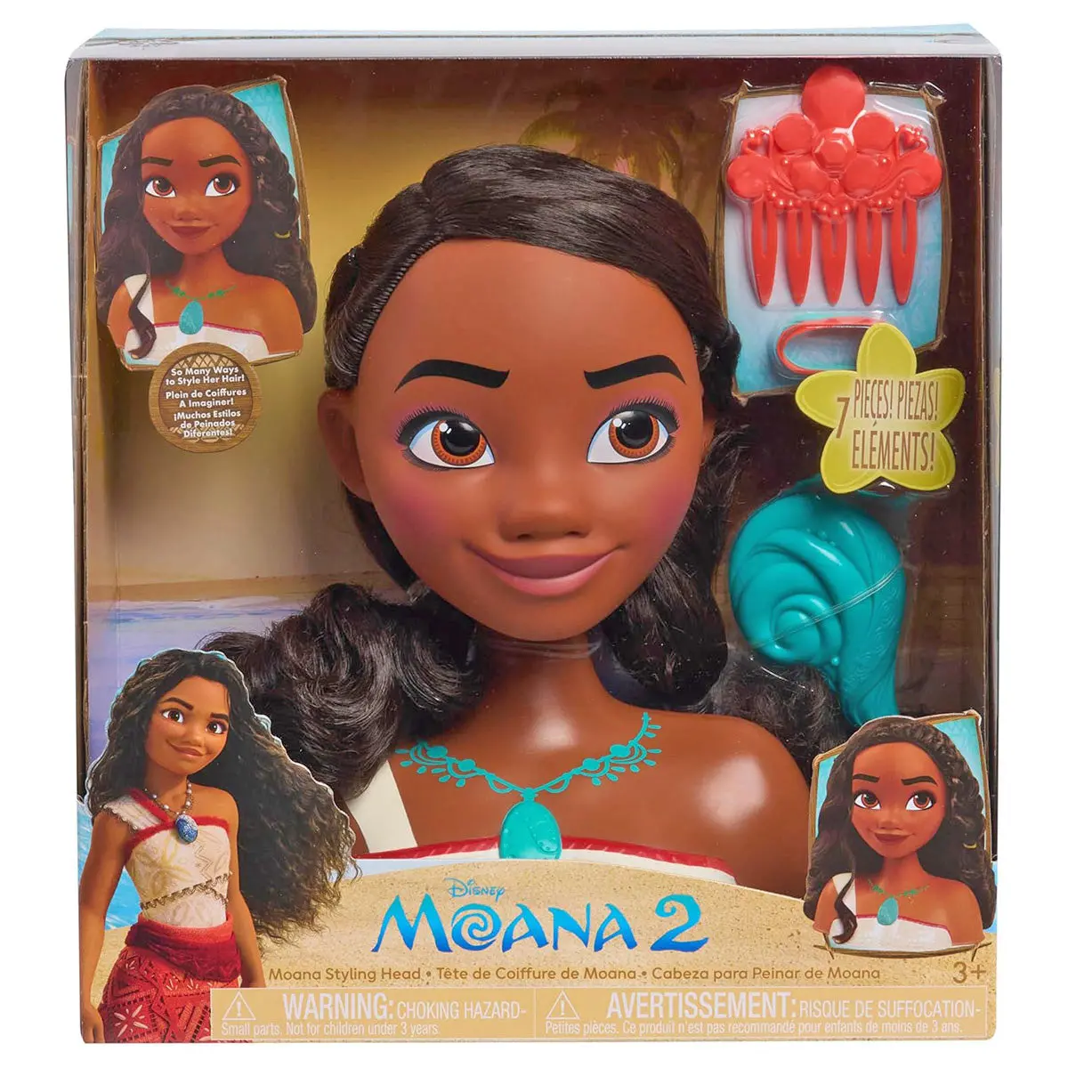 Disney Moana 2 Styling Head 1