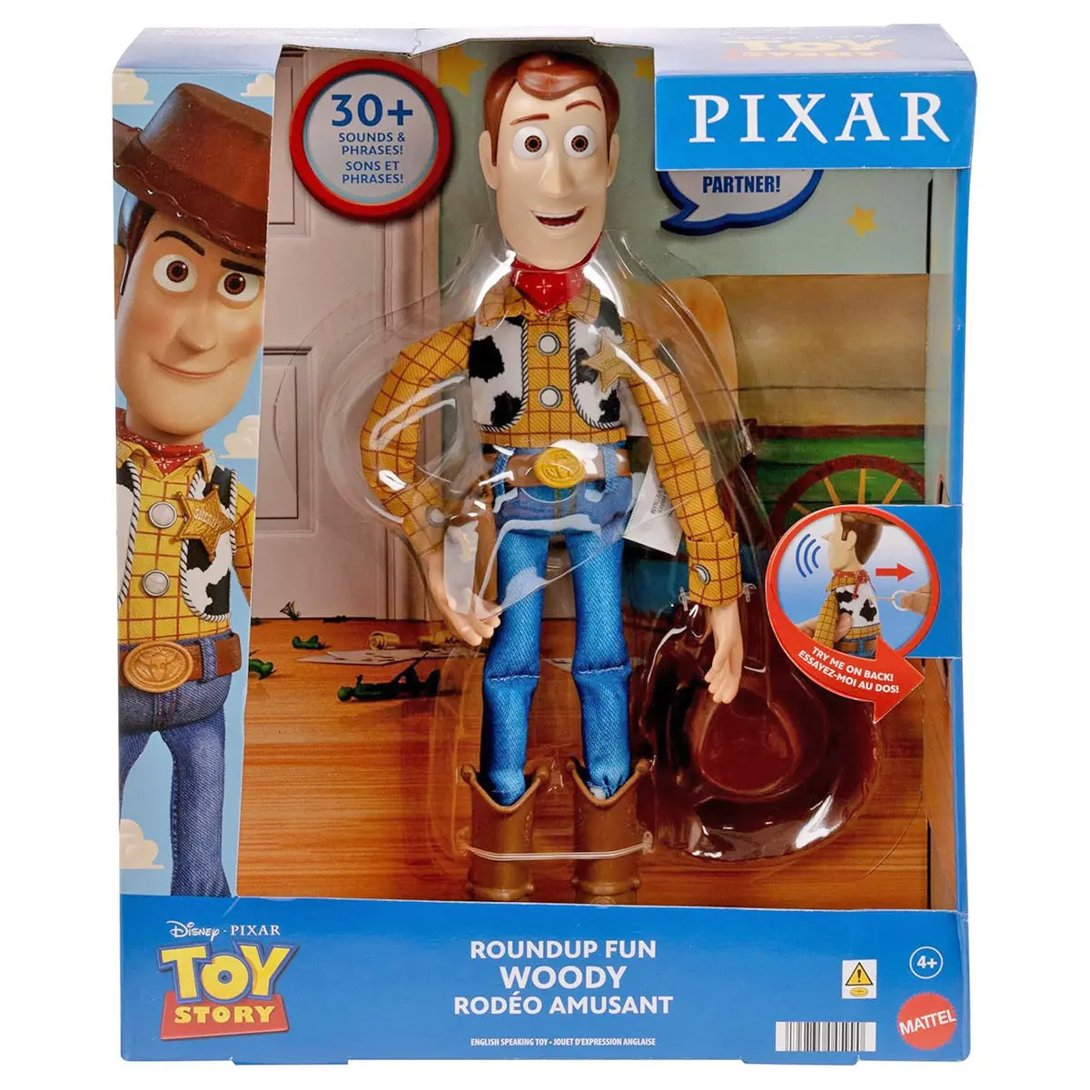 Disney Pixar Toy Story: Roundup Fun Woody 12" Figure 1